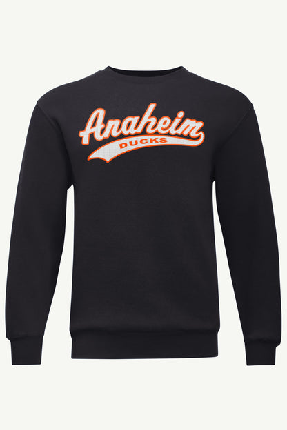 MENS ANAHEIM DUCKS TAILSWEEP SWEATSHIRT - Black