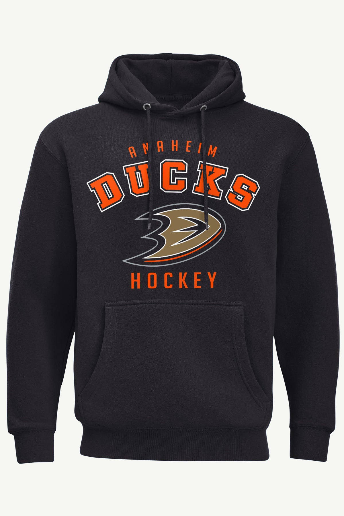 MENS ANAHEIM DUCKS GRAPHIC HOODIE - Black