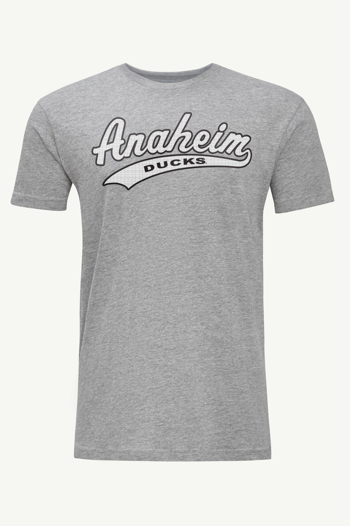 MENS ANAHEIM DUCKS TAILSWEEP T SHIRT - Heather Grey