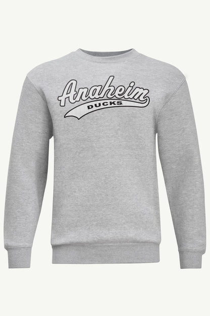 MENS ANAHEIM DUCKS TAILSWEEP SWEATSHIRT - Heather Grey