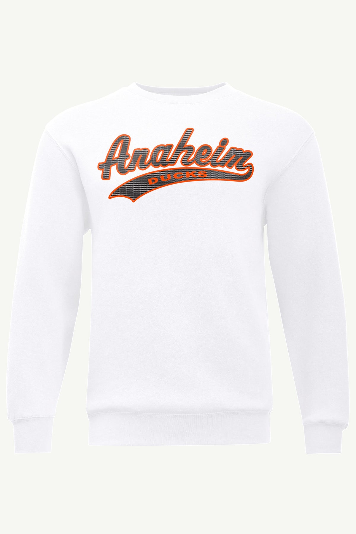 MENS ANAHEIM DUCKS TAILSWEEP SWEATSHIRT - White