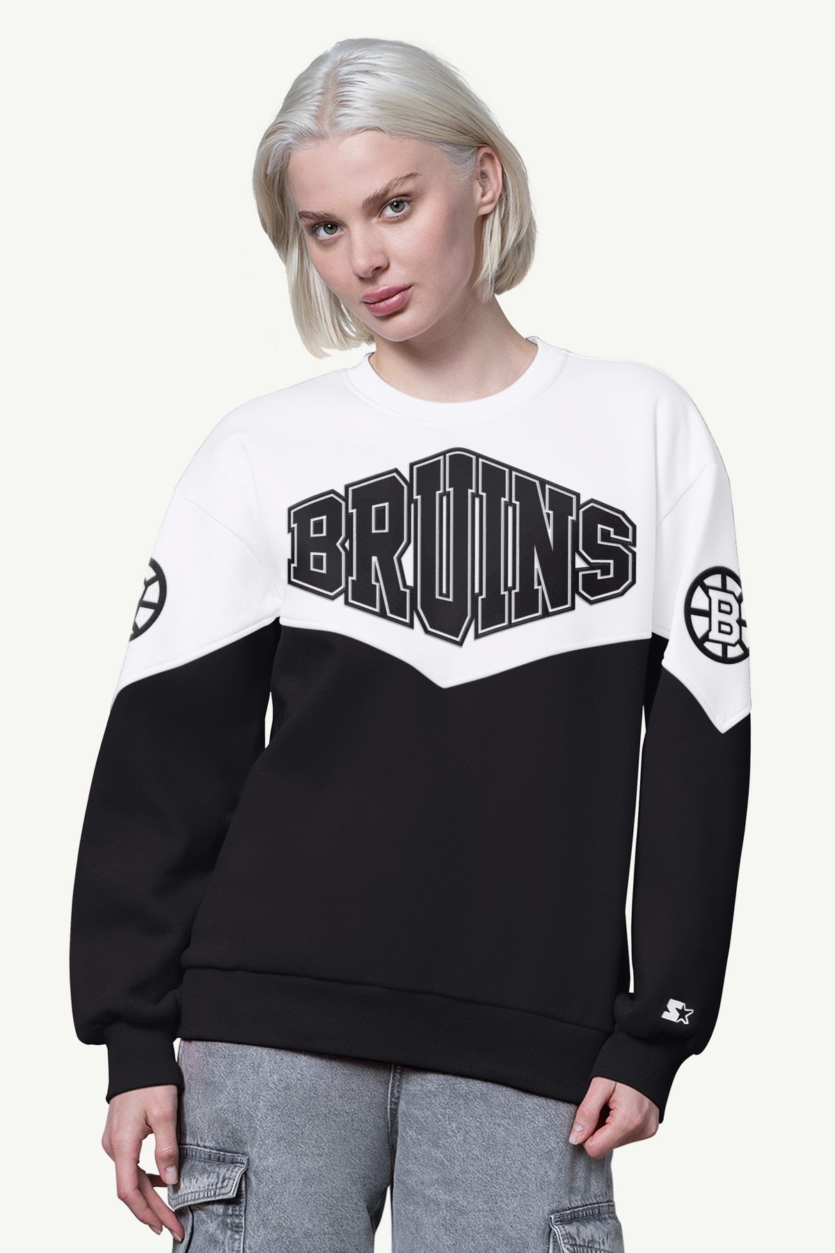 WOMENS BOSTON BRUINS CLUTCH HIT FLEECE - Starter