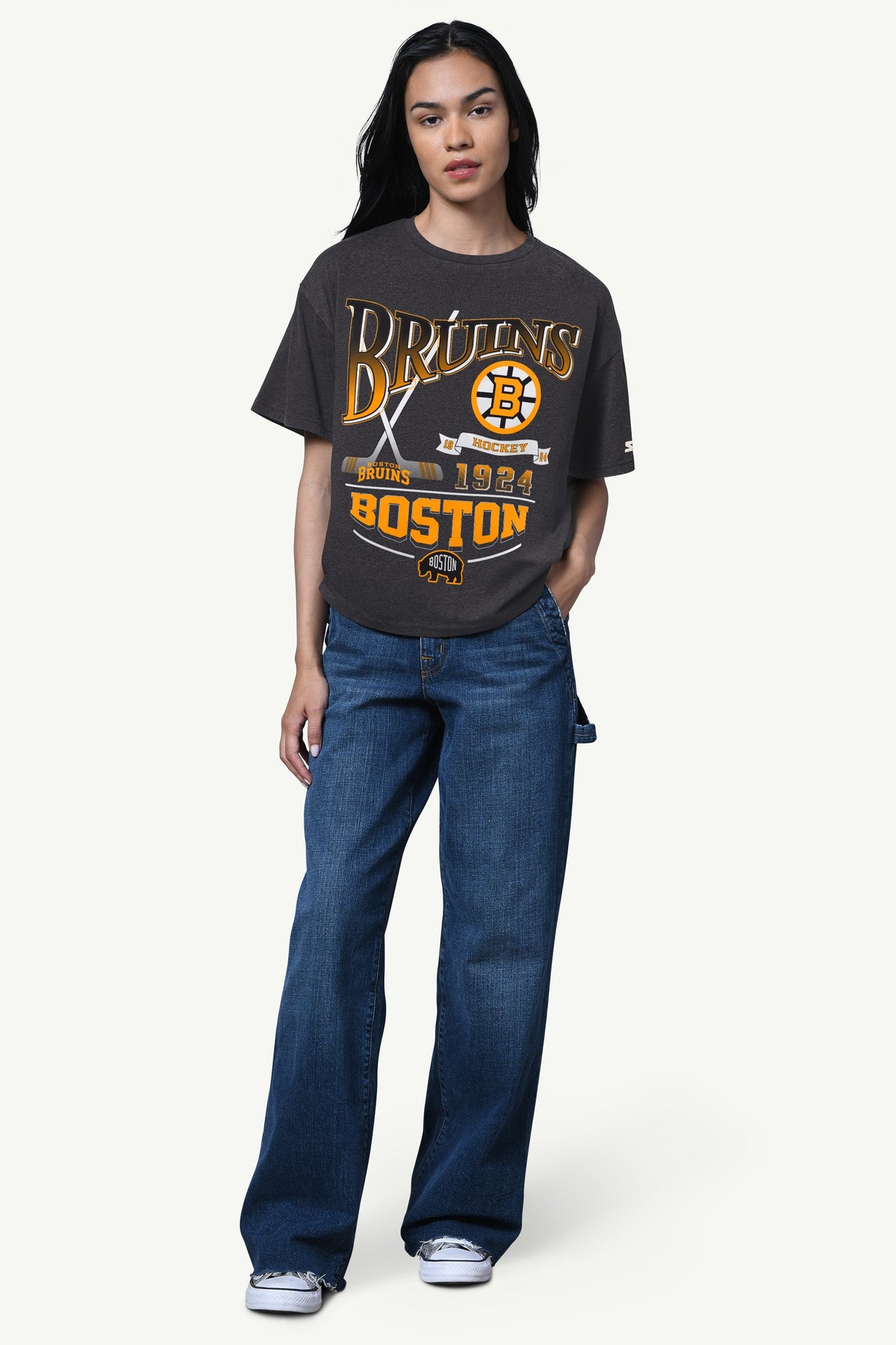WOMENS BOSTON BRUINS HALL OF FAME T SHIRT - Starter