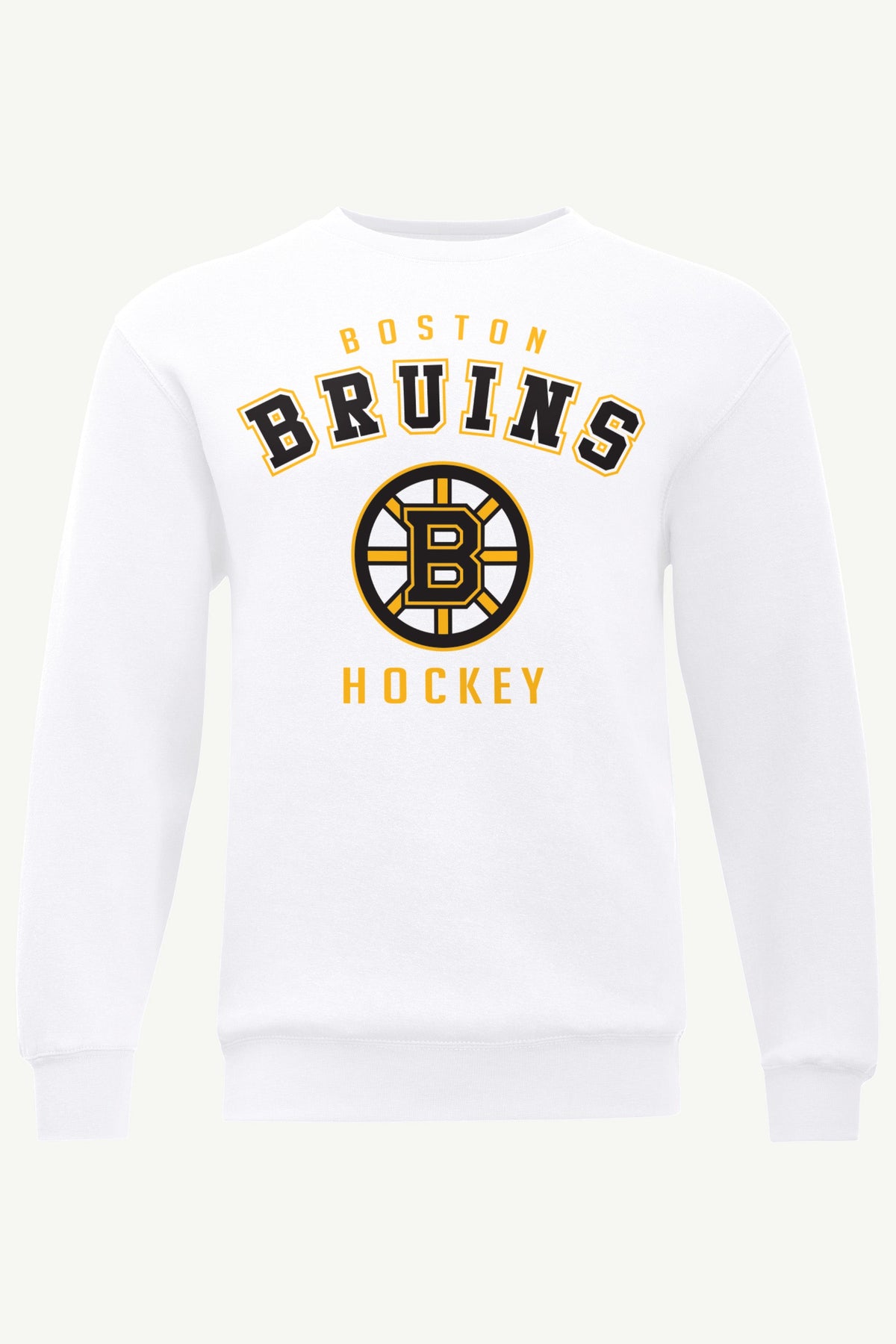 MENS BOSTON BRUINS GRAPHIC SWEATSHIRT - White