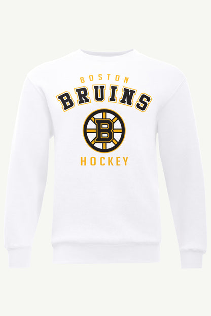 MENS BOSTON BRUINS GRAPHIC SWEATSHIRT - White