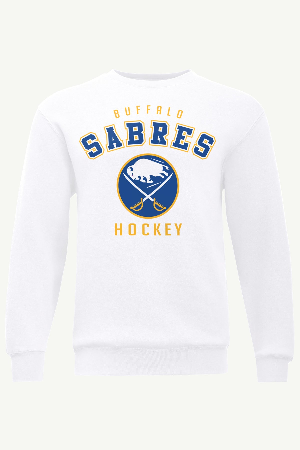 MENS BUFFALO SABRES GRAPHIC SWEATSHIRT - White