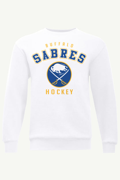 MENS BUFFALO SABRES GRAPHIC SWEATSHIRT - White