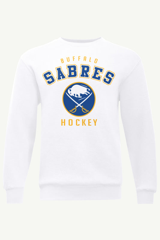 MENS BUFFALO SABRES GRAPHIC SWEATSHIRT - White