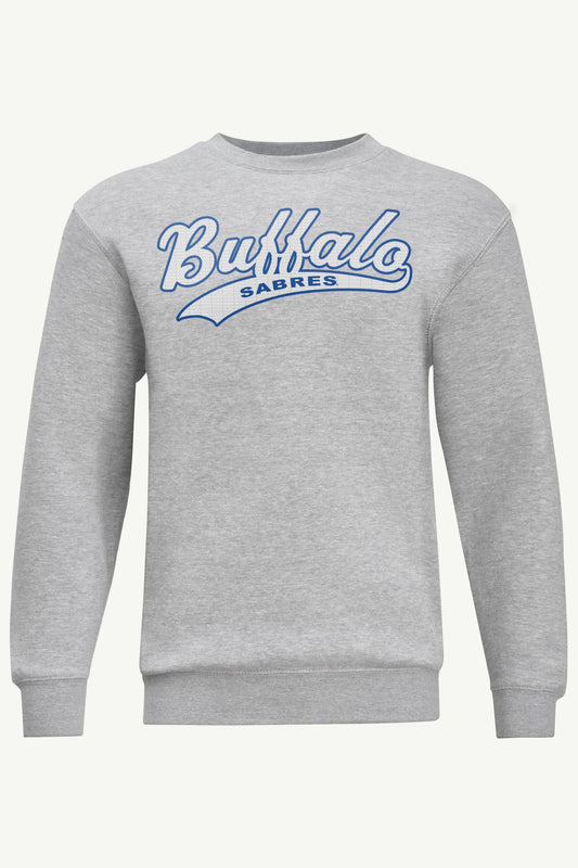 MENS BUFFALO SABRES TAILSWEEP SWEATSHIRT - Heather Grey