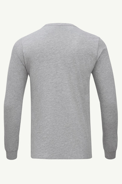 MENS BUFFALO SABRES TAILSWEEP LONG SLEEVE T SHIRT - Heather Grey