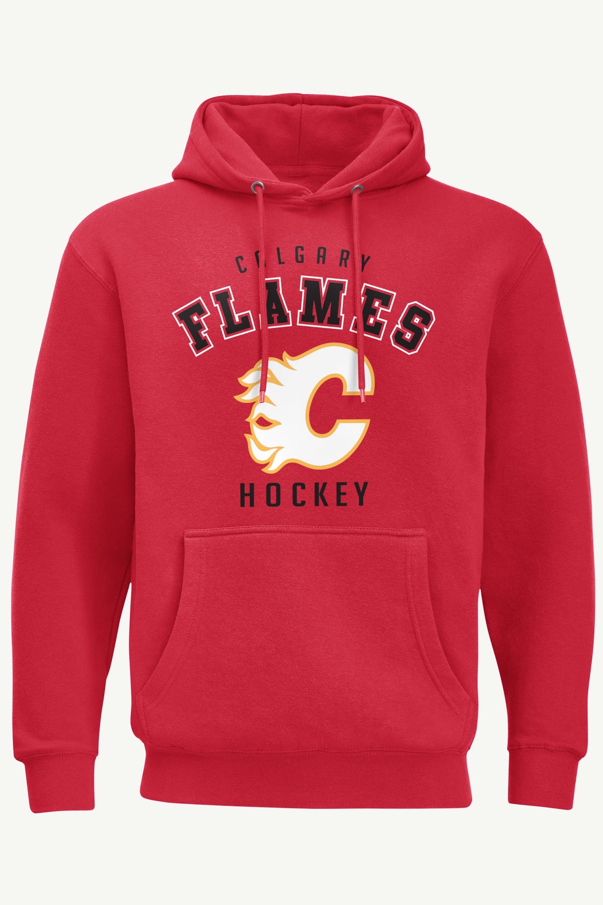 MENS CALGARY FLAMES GRAPHIC HOODIE - Red