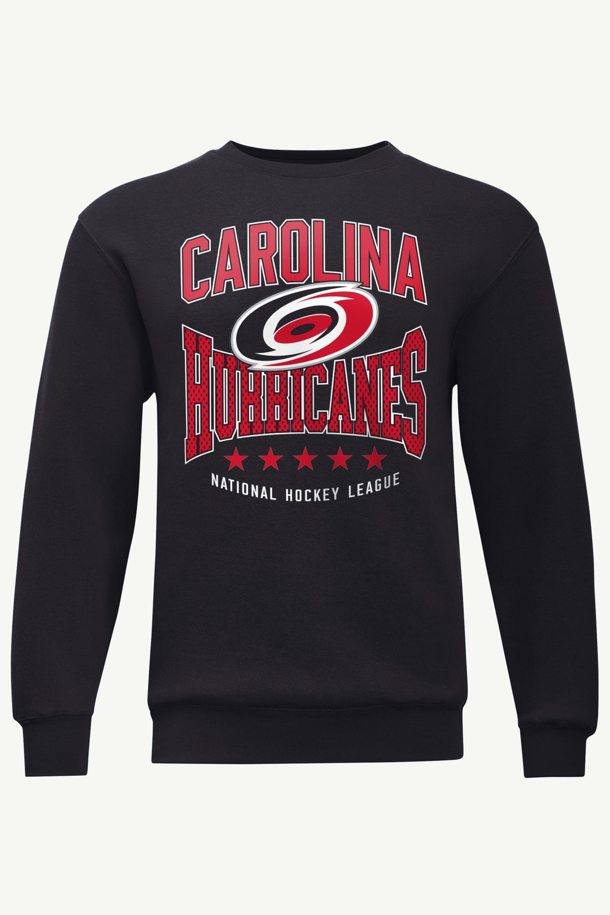 MENS CAROLINA HURRICANES CENTER SQUEEZE SWEATSHIRT - Black