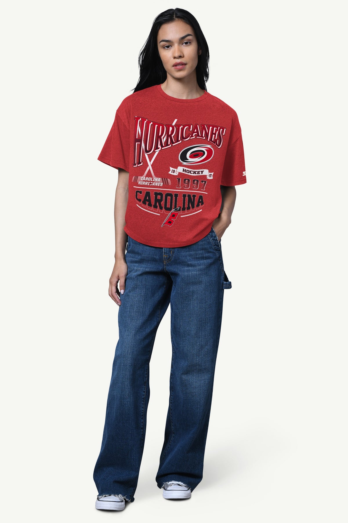 WOMENS CAROLINA HURRICANES HALL OF FAME T SHIRT - Starter