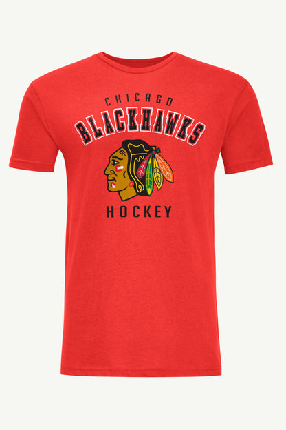 MENS CHICAGO BLACKHAWKS GRAPHIC T SHIRT - Red
