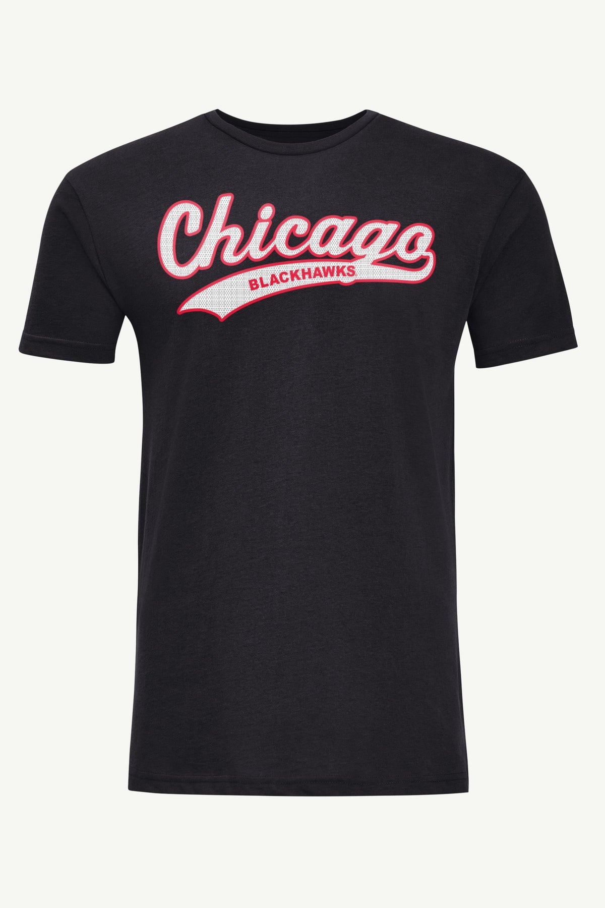 MENS CHICAGO BLACKHAWKS TAILSWEEP T SHIRT - Black