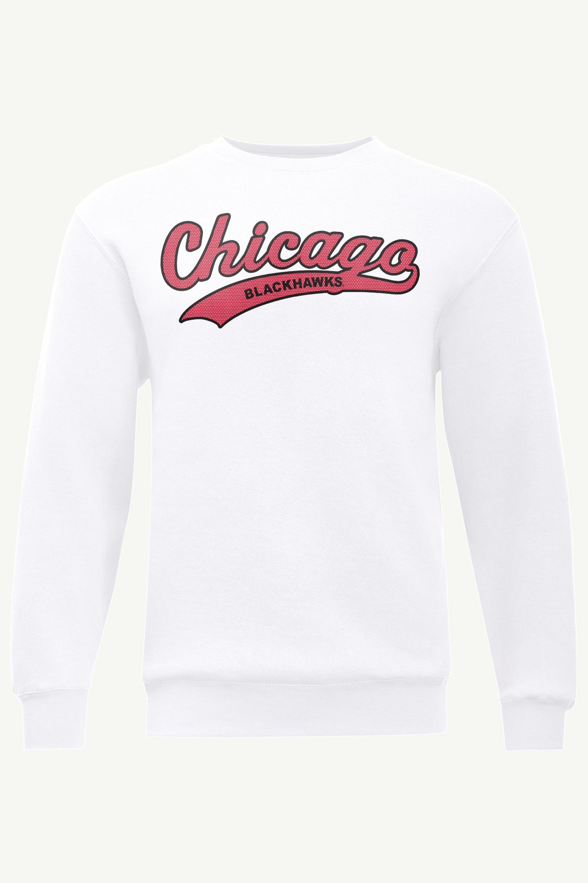 MENS CHICAGO BLACKHAWKS TAILSWEEP SWEATSHIRT - White