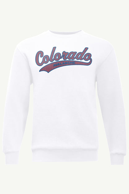 MENS COLORADO AVALANCHE TAILSWEEP SWEATSHIRT - White