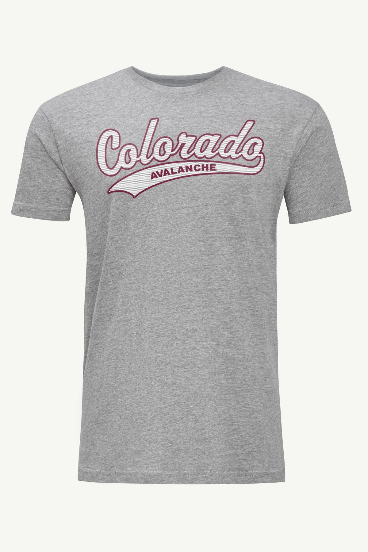 MENS COLORADO AVALANCHE TAILSWEEP T SHIRT - Heather Grey