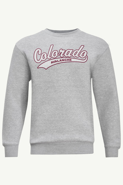 MENS COLORADO AVALANCHE TAILSWEEP SWEATSHIRT - Heather Grey