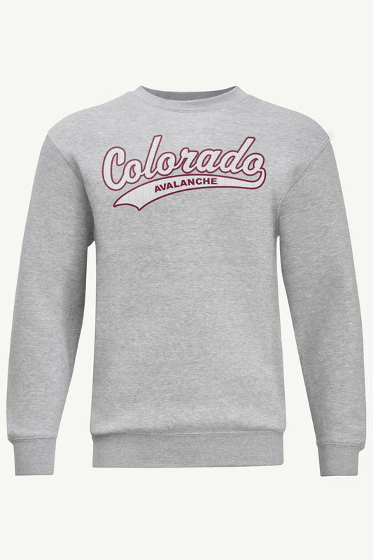 MENS COLORADO AVALANCHE TAILSWEEP SWEATSHIRT - Heather Grey