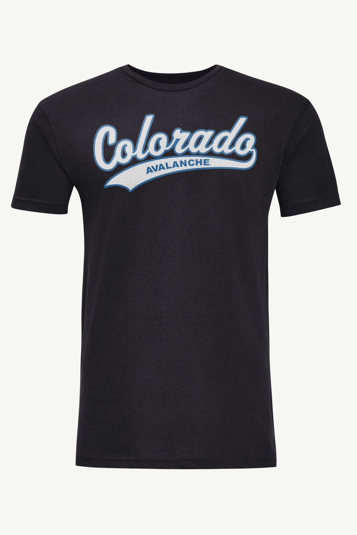 MENS COLORADO AVALANCHE TAILSWEEP T SHIRT - Black