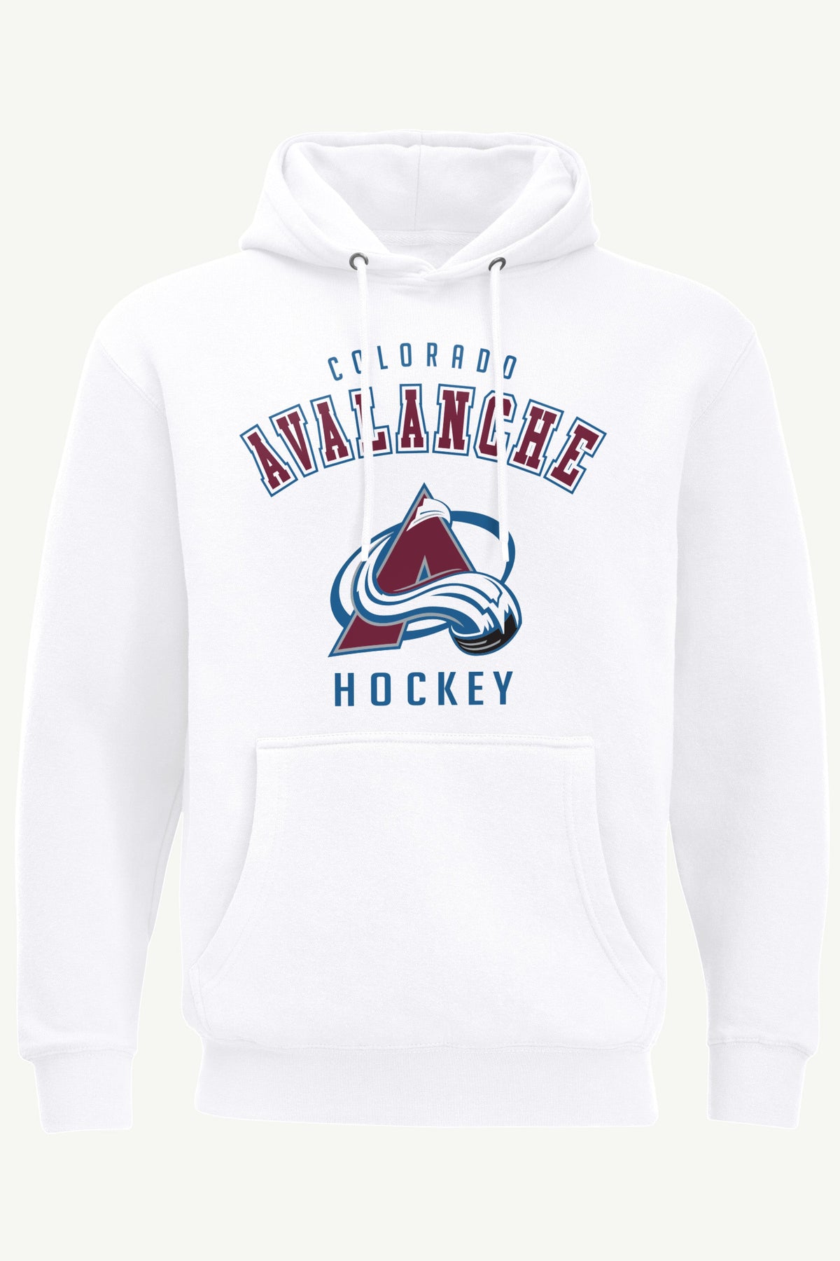 MENS COLORADO AVALANCHE GRAPHIC HOODIE - White