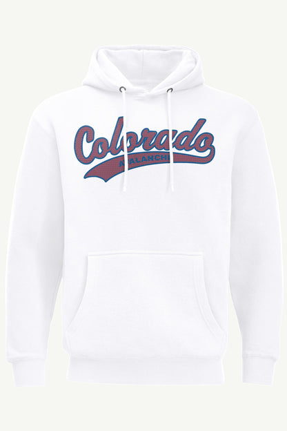 MENS COLORADO AVALANCHE TAILSWEEP HOODIE - White