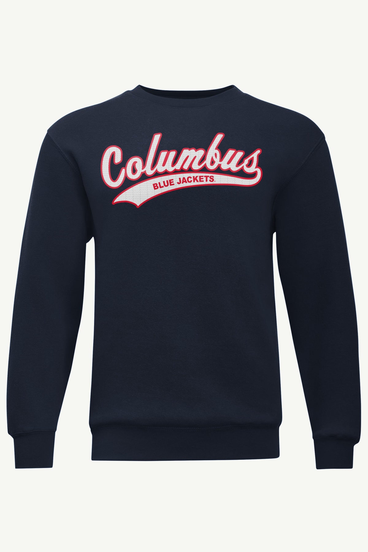 MENS COLUMBUS BLUE JACKETS TAILSWEEP SWEATSHIRT - Navy