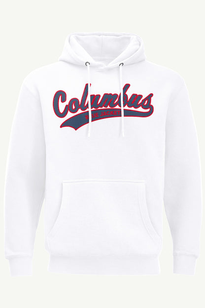 MENS COLUMBUS BLUE JACKETS TAILSWEEP HOODIE - White