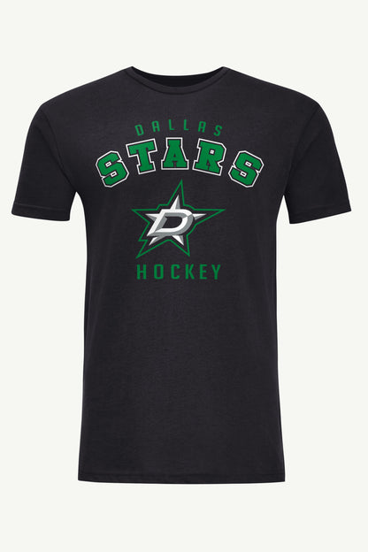 MENS DALLAS STARS GRAPHIC T SHIRT - Black