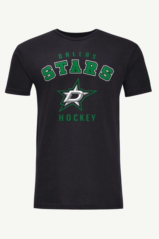 MENS DALLAS STARS GRAPHIC T SHIRT - Black