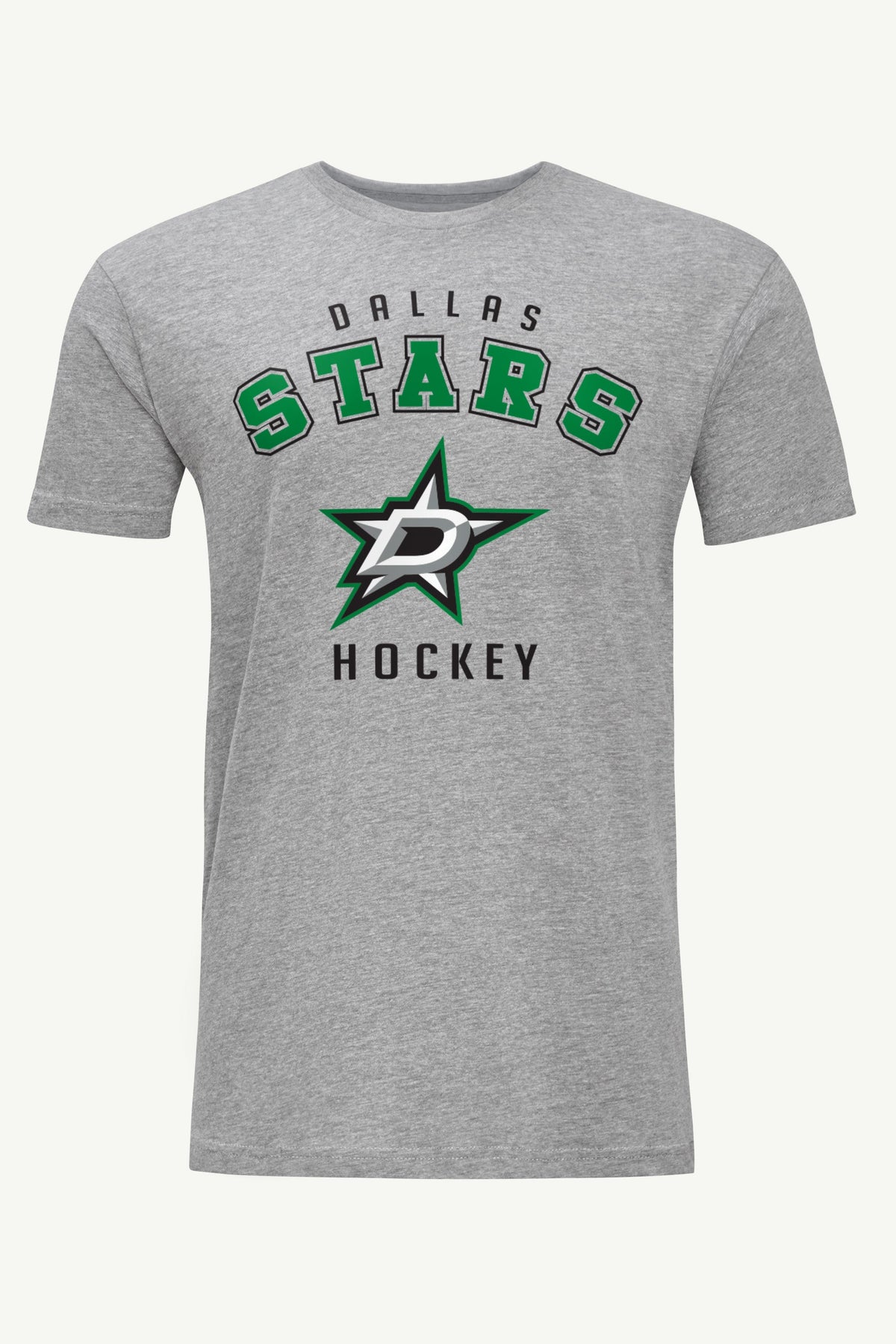 MENS DALLAS STARS GRAPHIC T SHIRT - Heather Grey