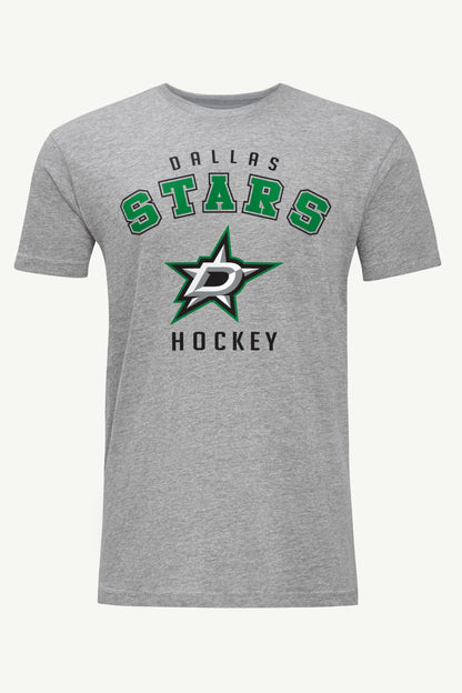 MENS DALLAS STARS GRAPHIC T SHIRT - Heather Grey