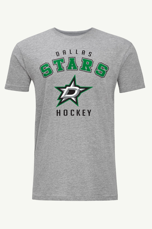 MENS DALLAS STARS GRAPHIC T SHIRT - Heather Grey