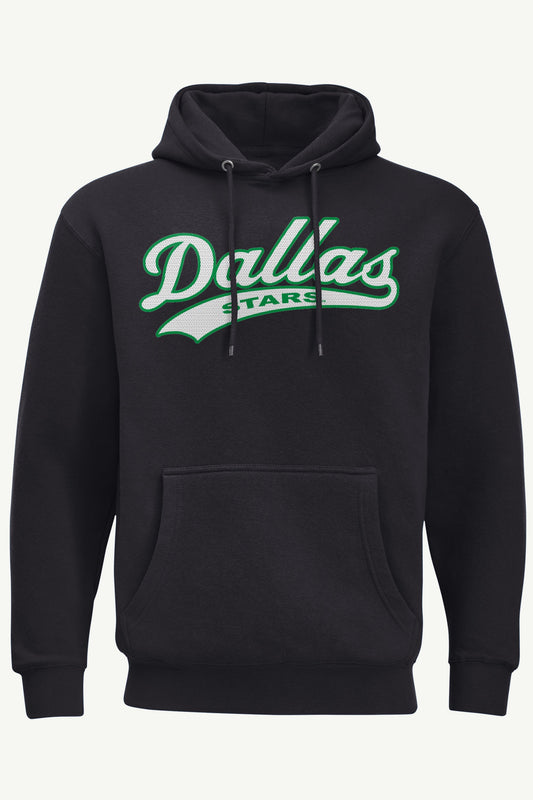MENS DALLAS STARS TAILSWEEP HOODIE - Black