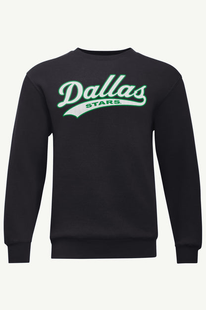 MENS DALLAS STARS TAILSWEEP SWEATSHIRT - Black