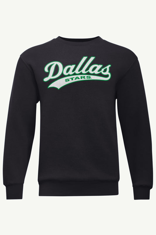 MENS DALLAS STARS TAILSWEEP SWEATSHIRT - Black