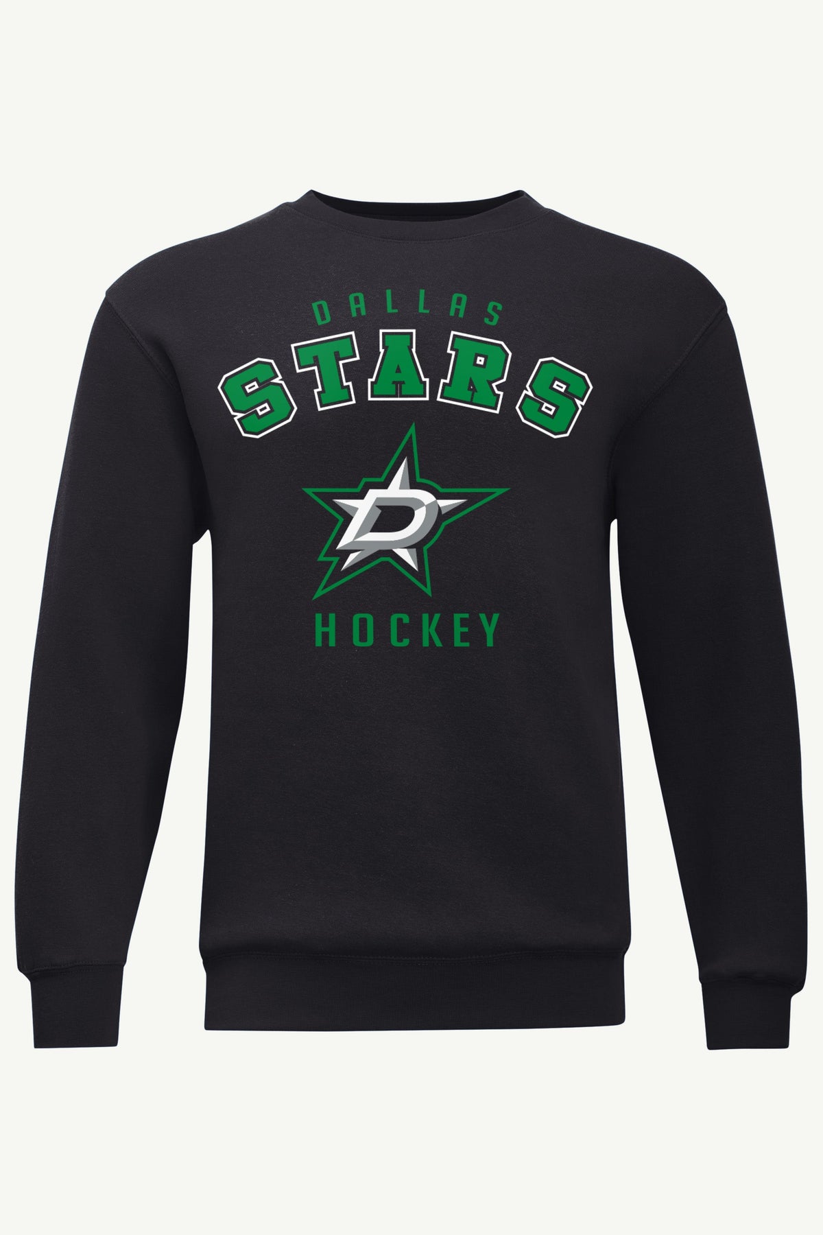 MENS DALLAS STARS GRAPHIC SWEATSHIRT - Black