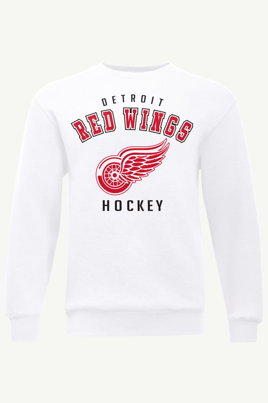 MENS DETROIT REDWINGS GRAPHIC SWEATSHIRT - White