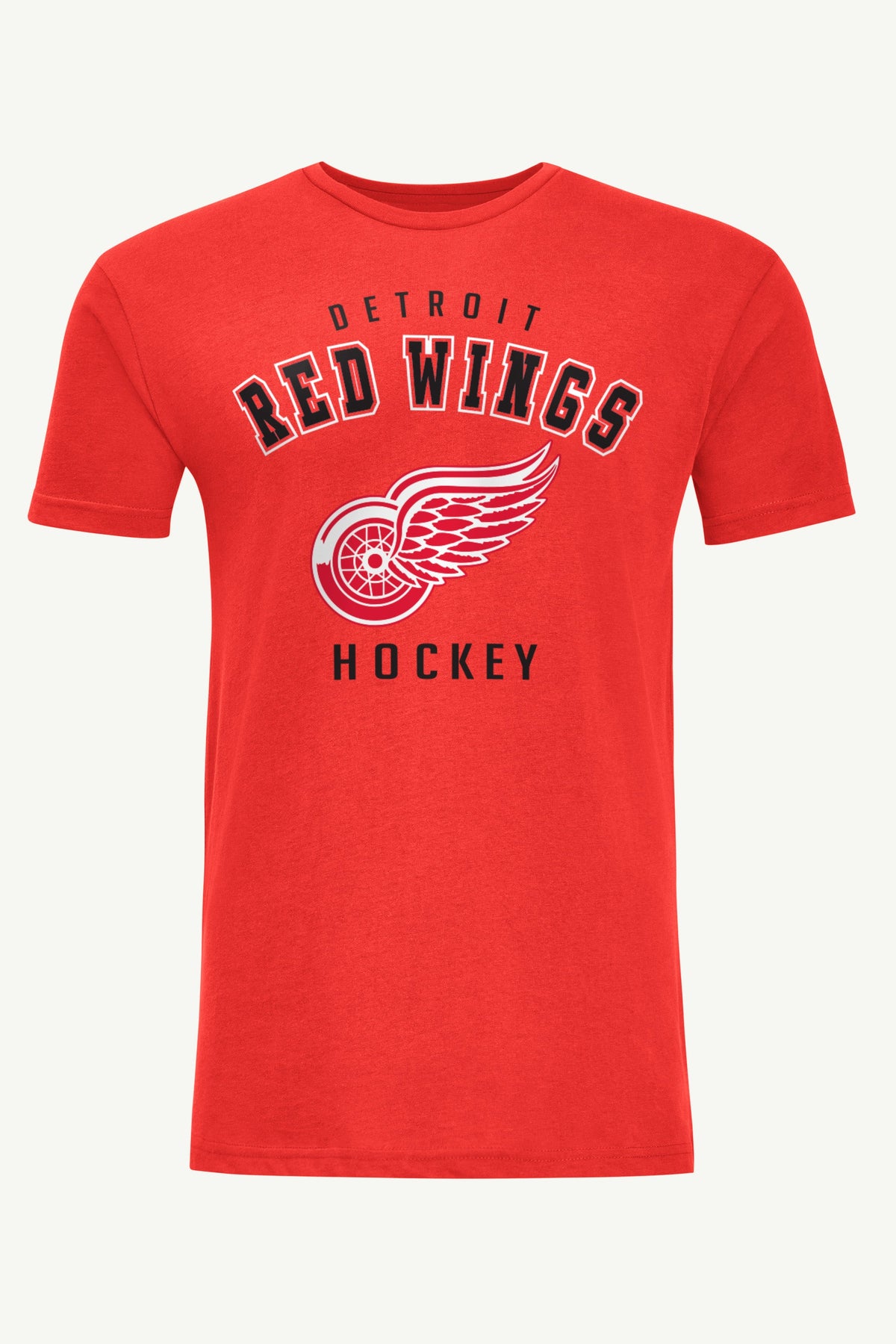 MENS DETROIT REDWINGS GRAPHIC T SHIRT - Red