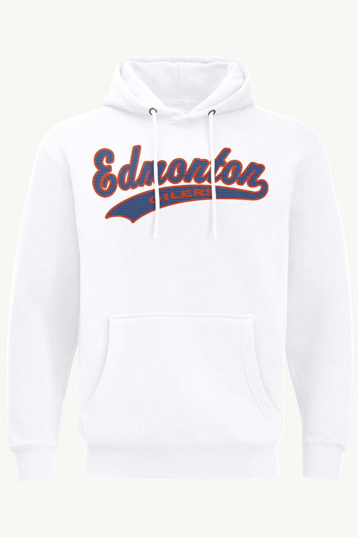 MENS EDMONTON OILERS TAILSWEEP HOODIE - White