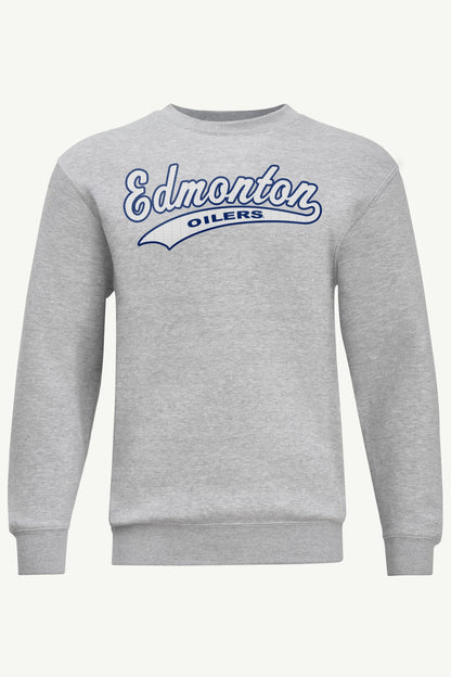 MENS EDMONTON OILERS TAILSWEEP SWEATSHIRT - Heather Grey