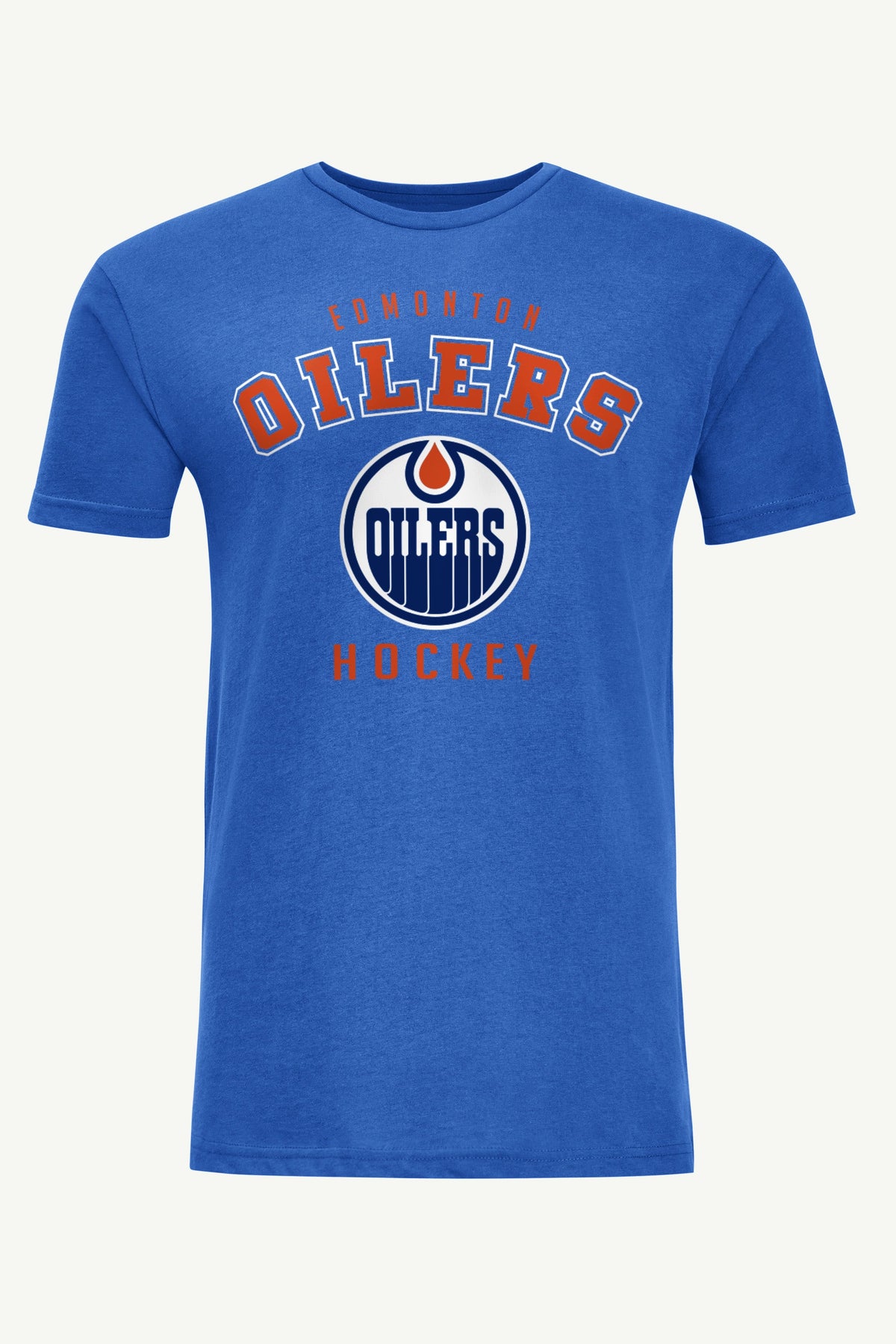 MENS EDMONTON OILERS GRAPHIC T SHIRT - Royal