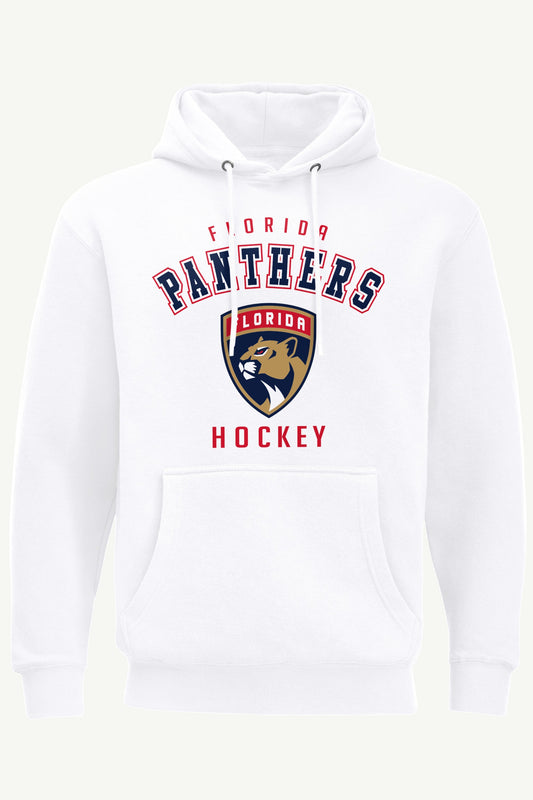MENS FLORIDA PANTHERS GRAPHIC HOODIE - White
