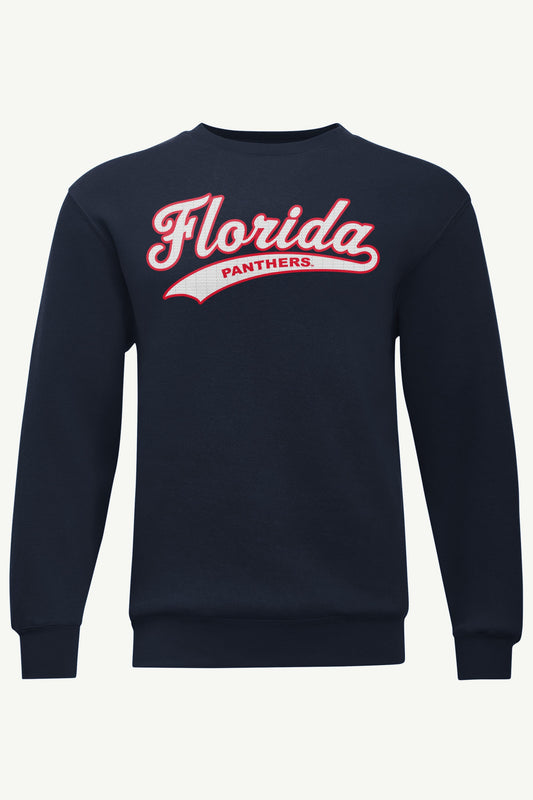 MENS FLORIDA PANTHERS TAILSWEEP SWEATSHIRT - Navy