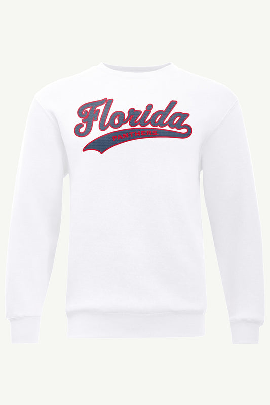 MENS FLORIDA PANTHERS TAILSWEEP SWEATSHIRT - White