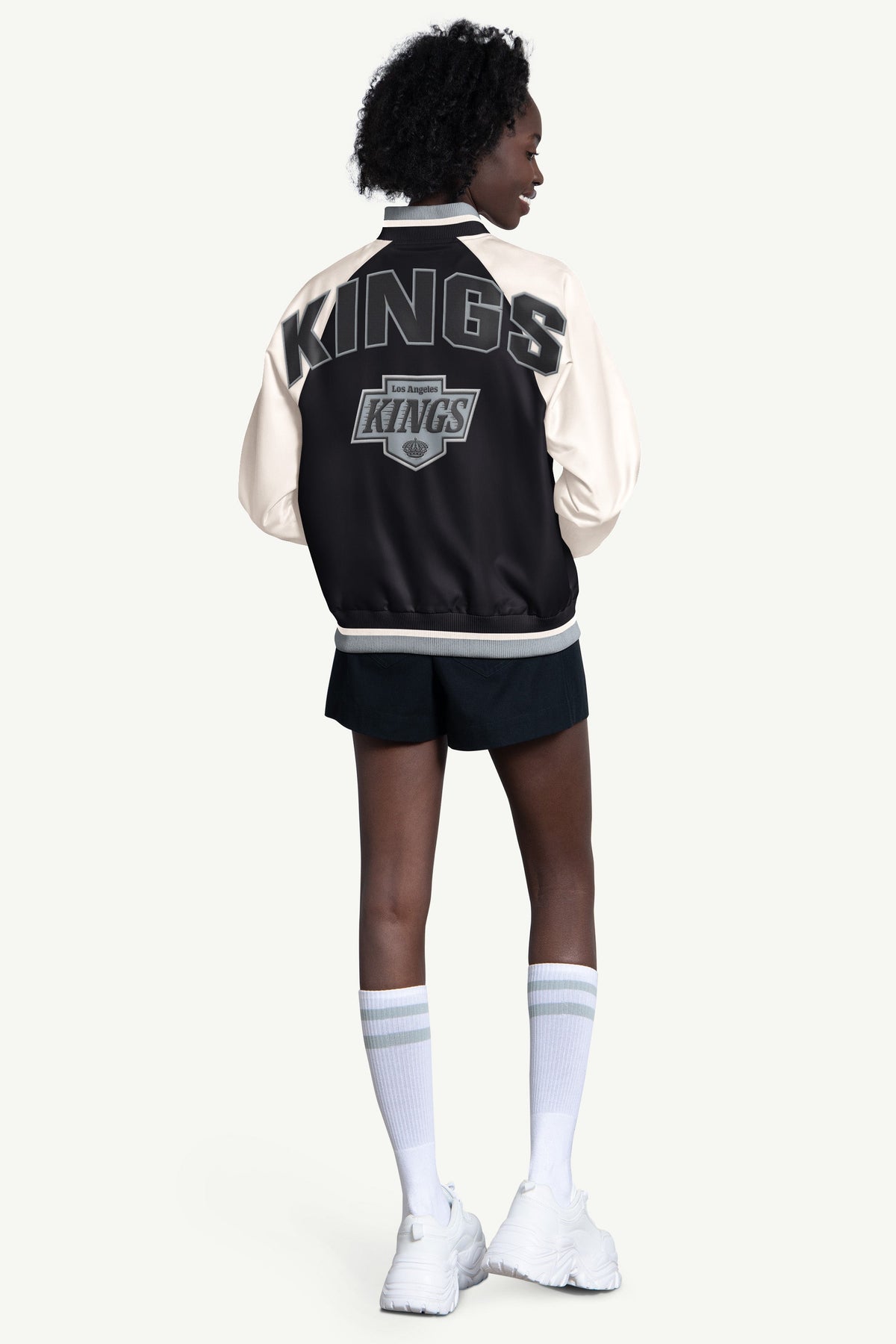 WOMENS LOS ANGELES KINGS BLITZ VARSITY JACKET - Multi