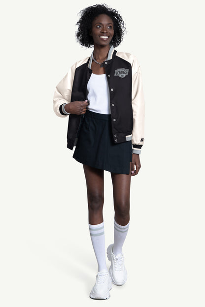 WOMENS LOS ANGELES KINGS BLITZ VARSITY JACKET - Multi