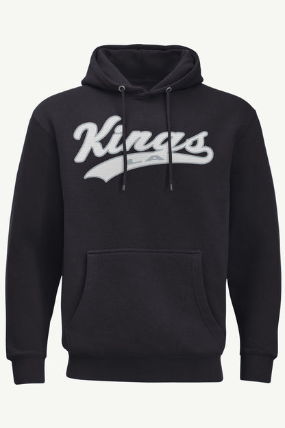 MENS LOS ANGELES KINGS TAILSWEEP HOODIE - Black