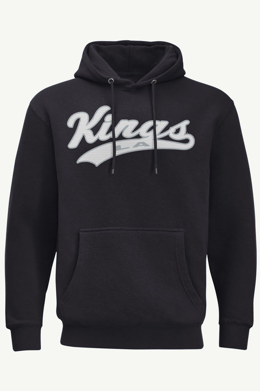 MENS LOS ANGELES KINGS TAILSWEEP HOODIE - Black